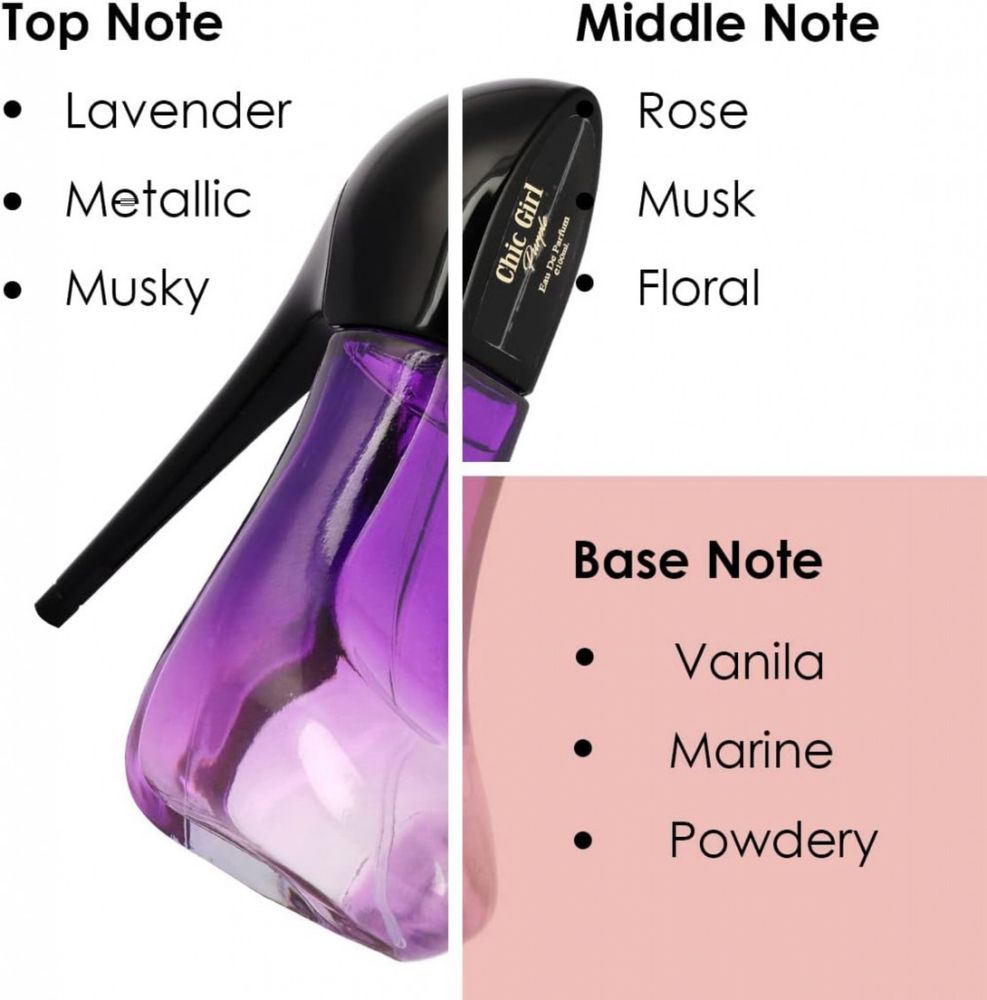 Дамски парфюм Chic Girl Purple BN Parfums, 100мл