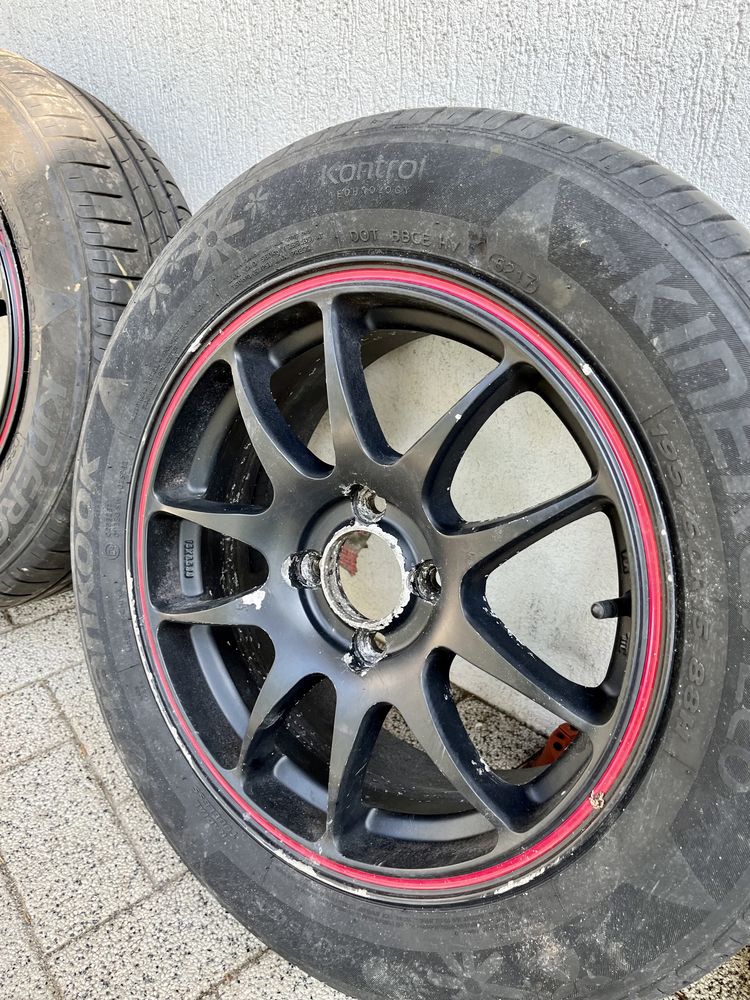 Jante cu anvelope vara Hankook 195/60/15