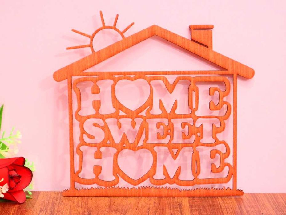 Декорация за дома - /Декоративно пано "Home Sweet Home"/Арт дизайн/