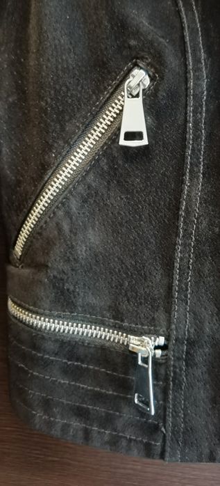 Geaca din piele intoarsa