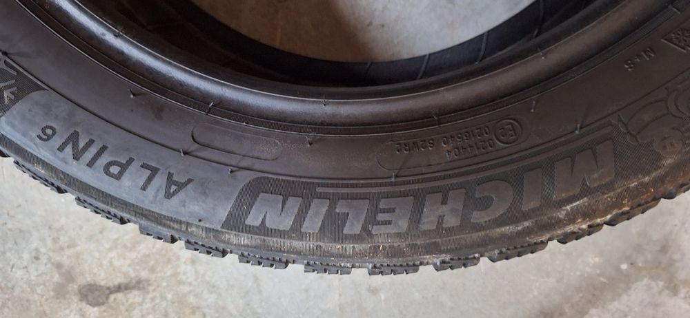 DOT 21-22! 8mm 205 55 16 Michelin alpin 6