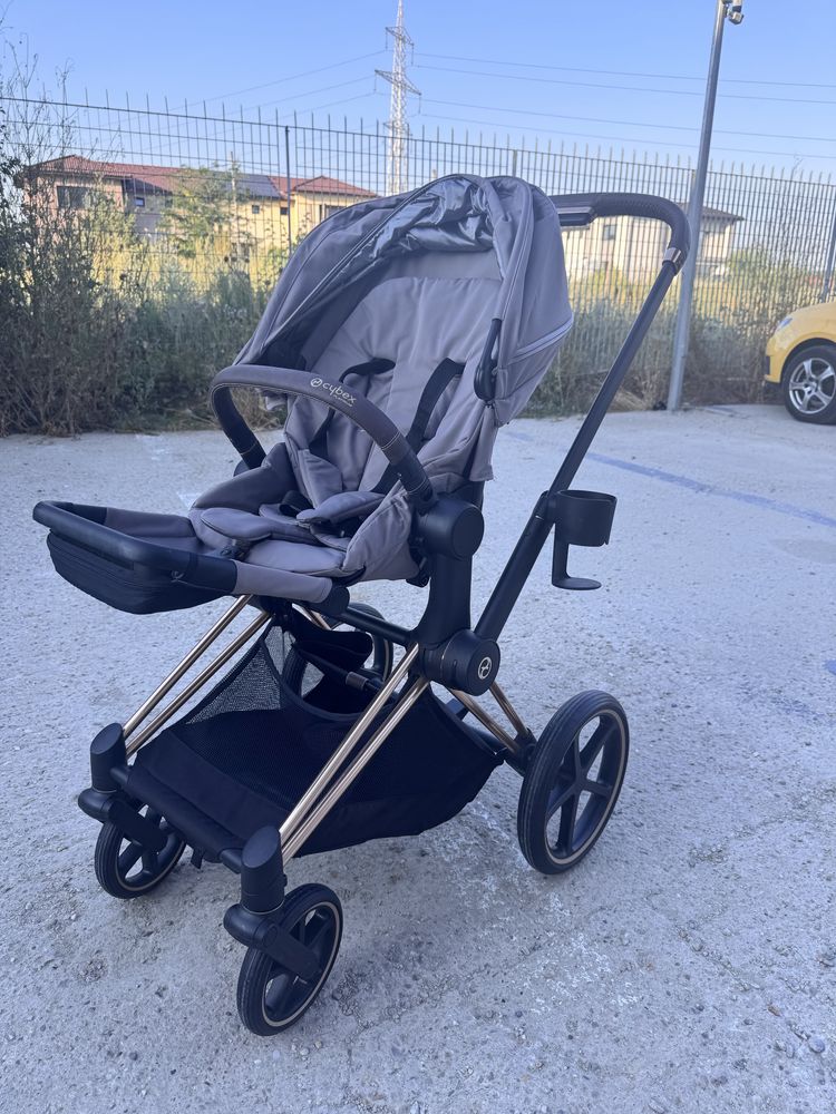 Vand carut sport cybex priam 4 cadru rose gold