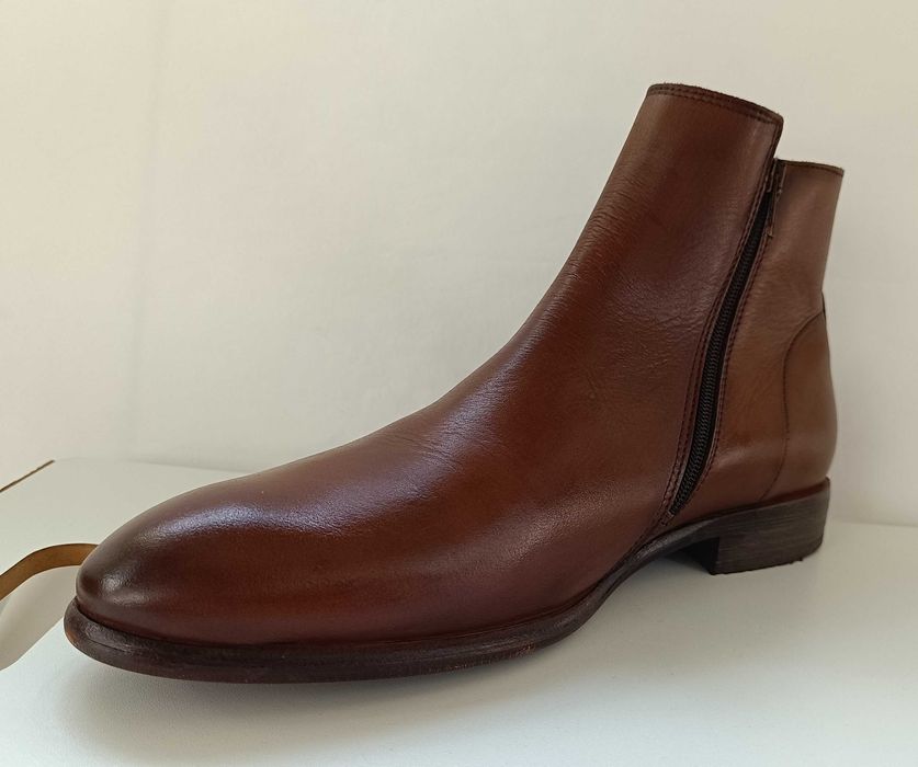 Ghete chelsea plaimn toe 44 premium Sacha Spain piele naturala moale