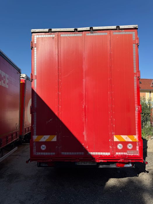 Man (camion tandem) tgx 24440,cu axa spate viratoare