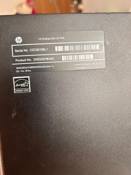 Unitate calculator PC HP.
