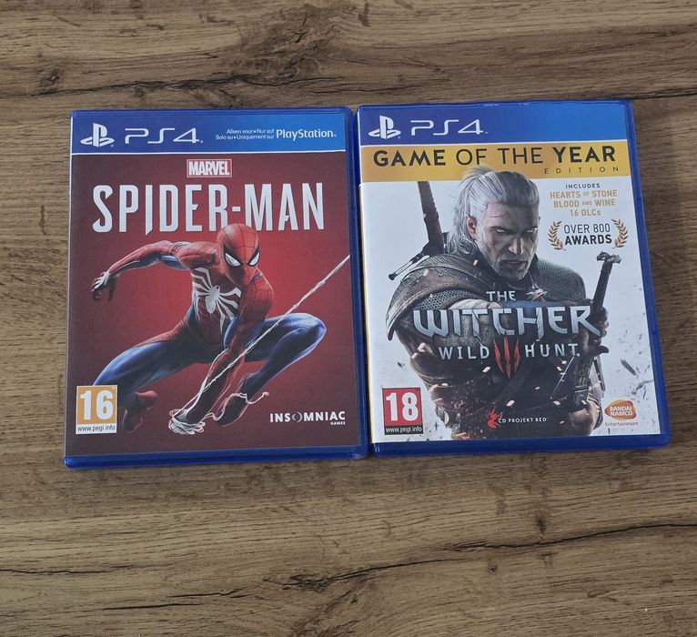 Marvel's Spider-Man & The Witcher 3 GOTY