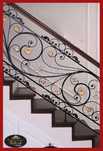 Balustrade balcoane scări din fier forjat