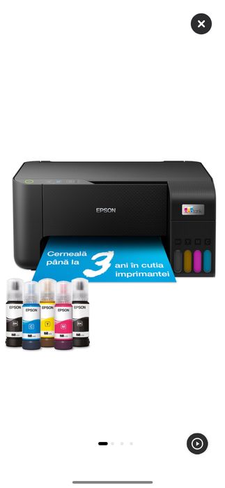 Imprimanta Epson L3210, foarte putin folosita