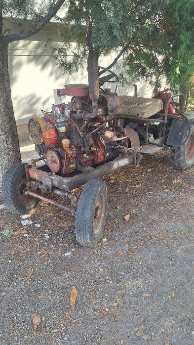 Самоделно тракторче с двигател 25 конски сили т25 и т 16 владимировец