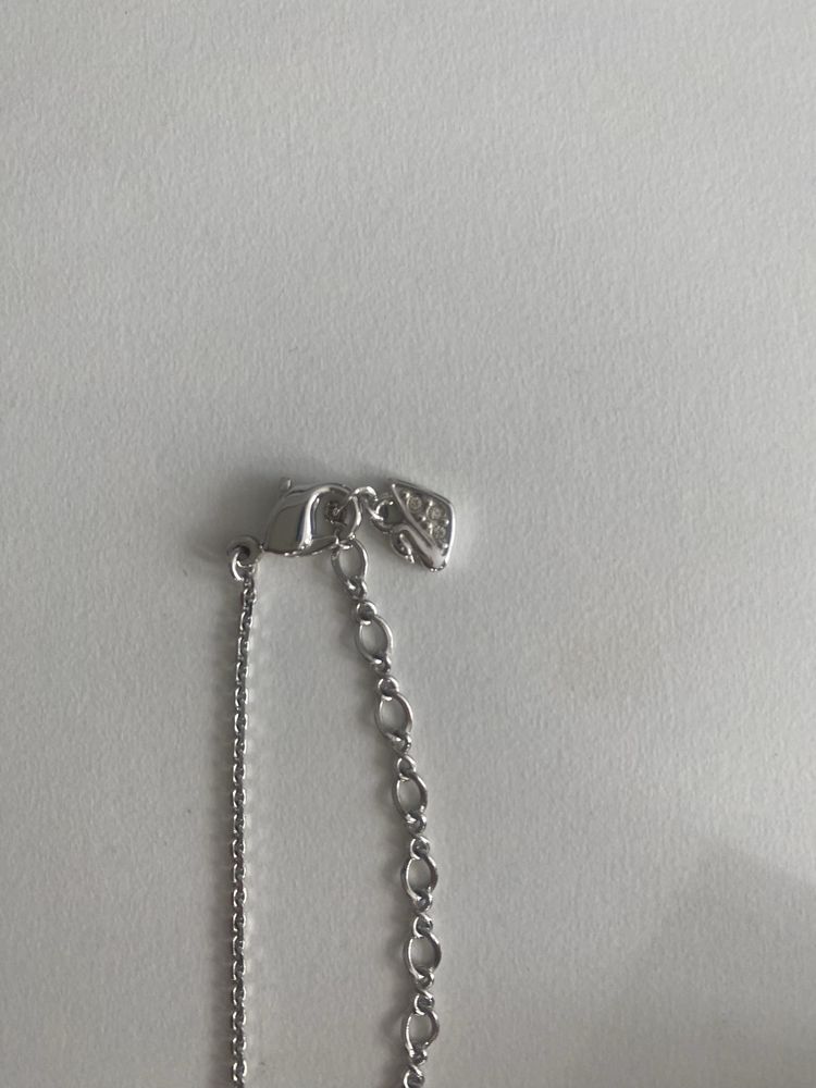 Сребърно колие Swarovski
