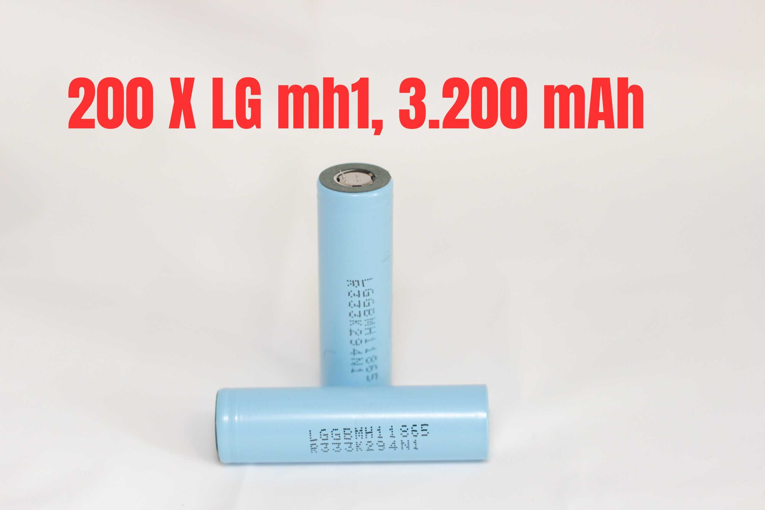 200 x LG Mh1 3200 mAh, 10A, factura si garantie