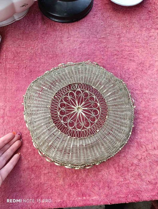 Стара фруктиера плетка филигран