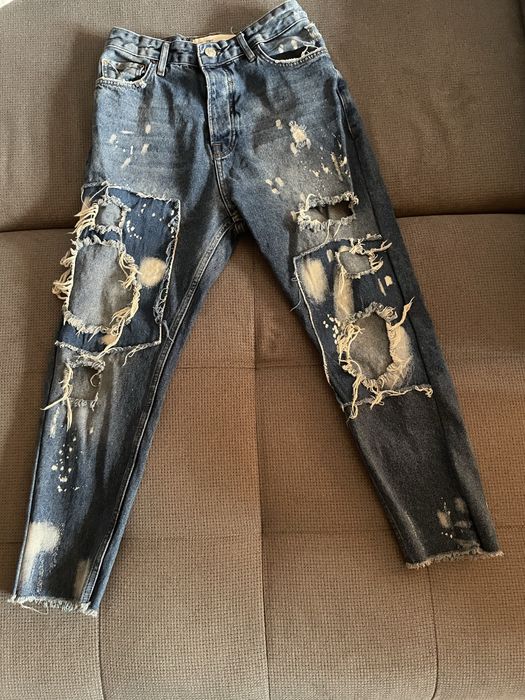 Мъжки накъсани дънки 2y premium 29-30 размер dsquared style