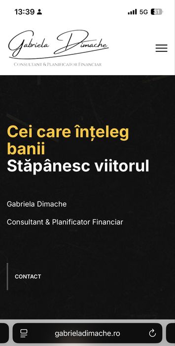 Creare SiteWeb de Prezentare Personalizat