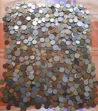 Мега лот монети 1100 бр.