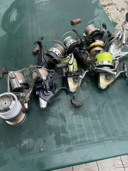 Mulinete de crap shimano ,okuma