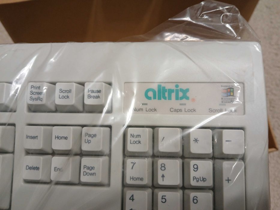 Tastatura retro Altrix Turbojet KB-8801R+  -noua, sigilata, Win95