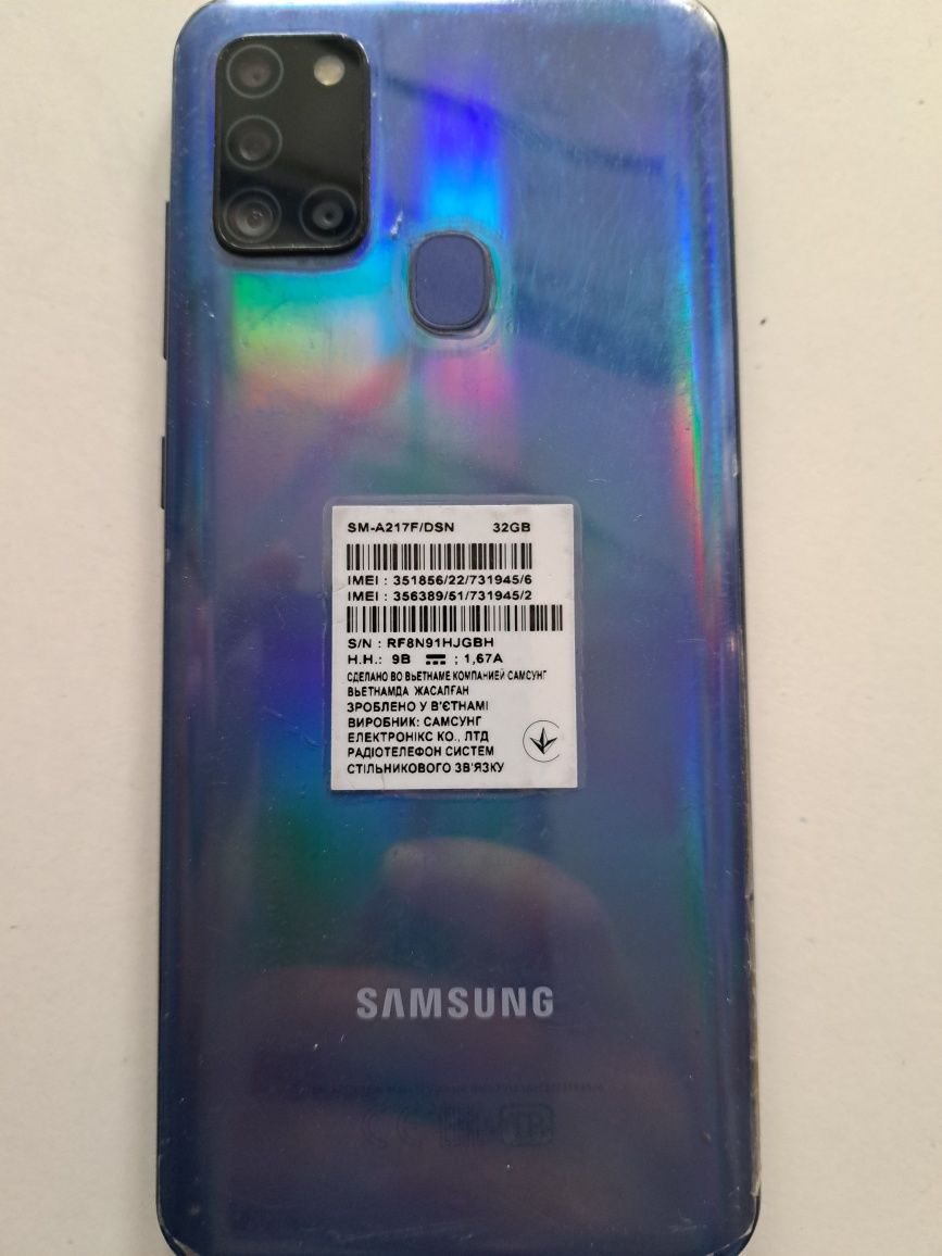 Samsung A21s tezda sotiladi