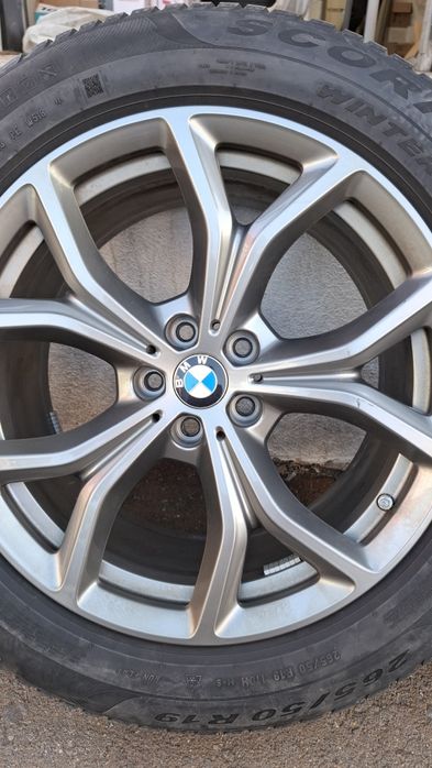 Лети джанти с зимни гуми от БМВ Х5, 19ц.