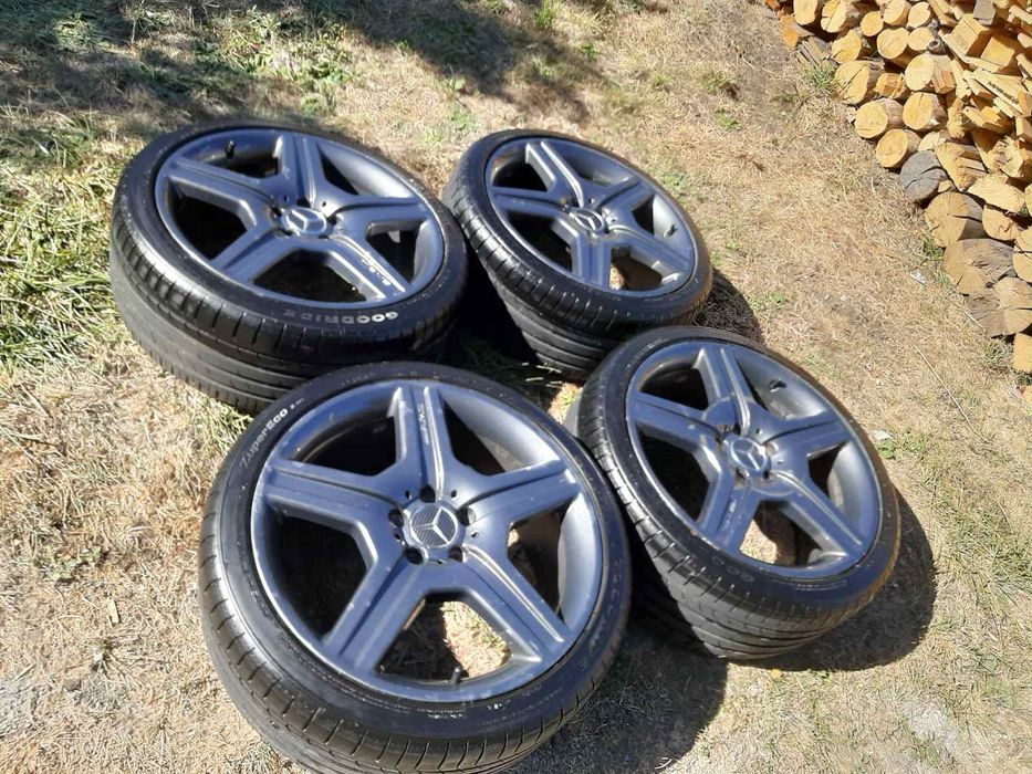 Оригинални джанти Mercedes AMG Borbet  19' + НОВИ ГУМИ 245/35 Мерцедес