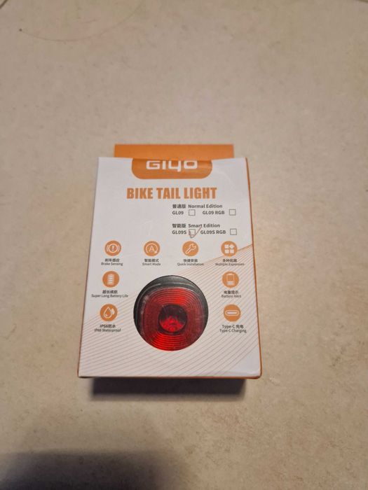 Giyo GL09S Smart Light- Интелигентна задна светлина .