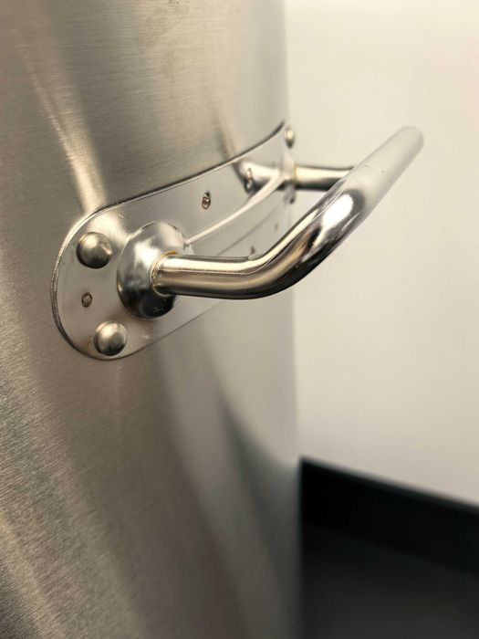 Oala inox 130 litri 55x55 cm profesionala 1299 lei