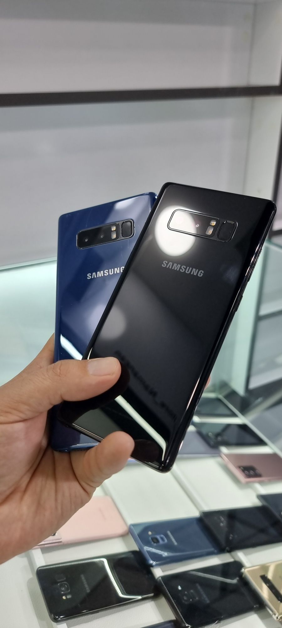 Samsung s8, s9, note 8 ideallari keldi