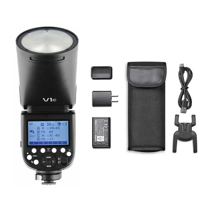 Комплект  Вспышка накамерная Godox Ving V1C TTL для Canon/Sony