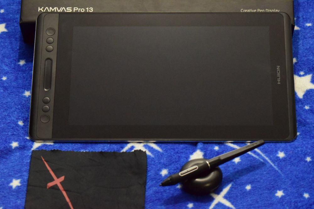 Tabletă grafică Huion Kamvas 13 pro + mănușă desen antifrecare
