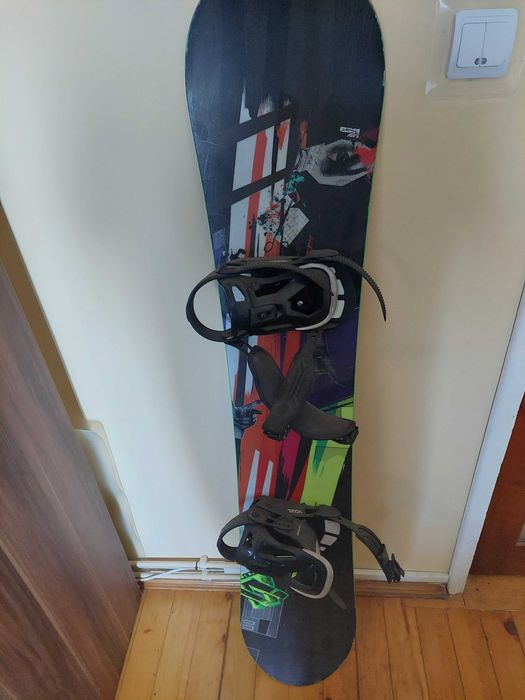 Placa snowboard 155 cm+legaturi+boots nr. 42,5
