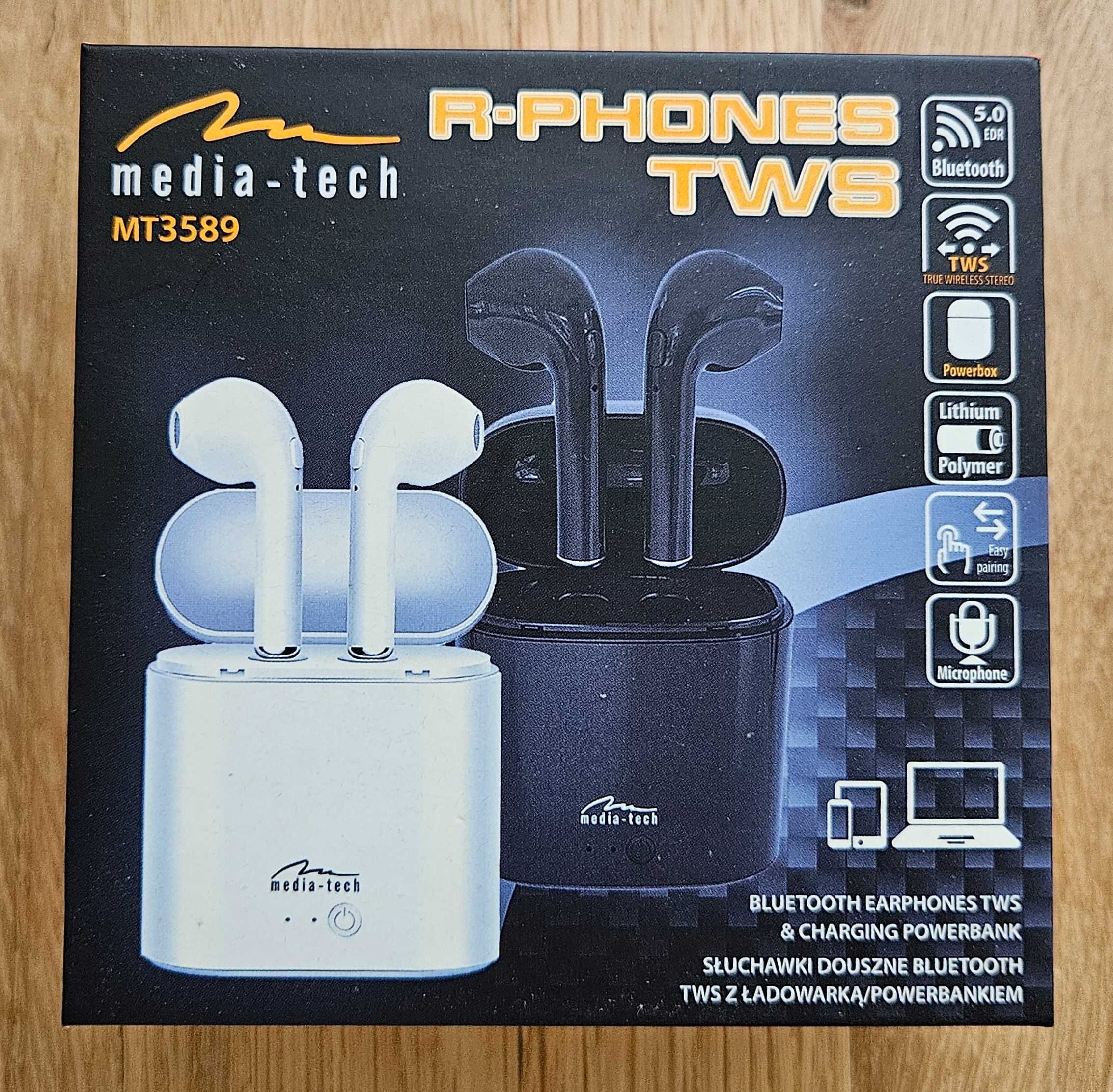 Безжични Bluetooth слушалки Media Tech модел 3589