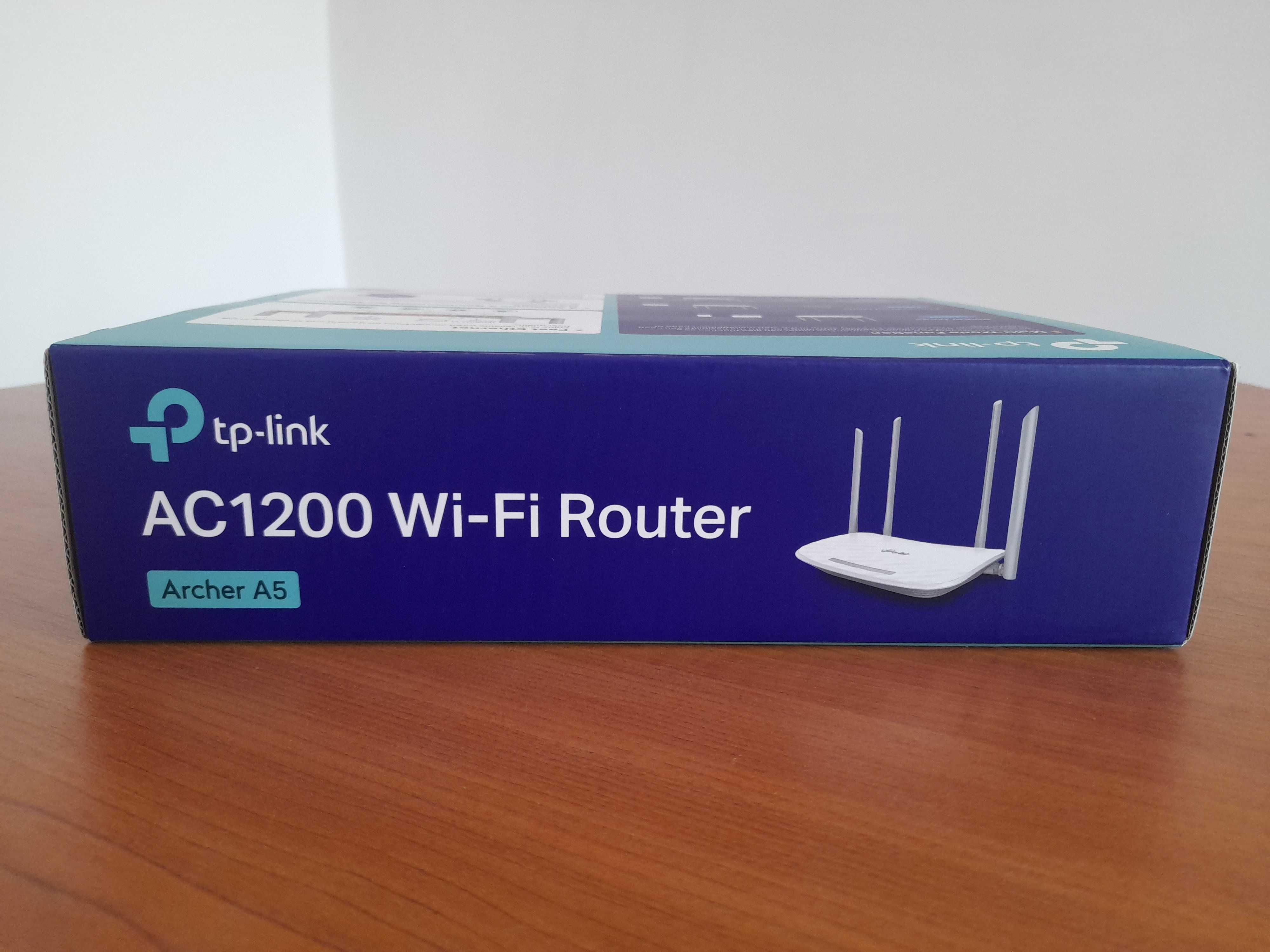 РУТЕР TP-LINK ARCHER A5 /AC1200 Dual-band, WI-FI 5 Нов неразопакован