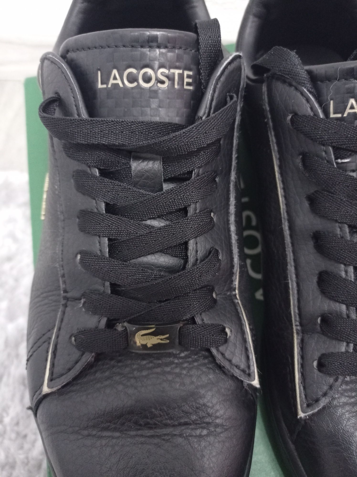 Кожени гуменки LACOSTE