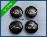Set 4 capace negre 54mm 6M211003AA jante aliaj originale Ford