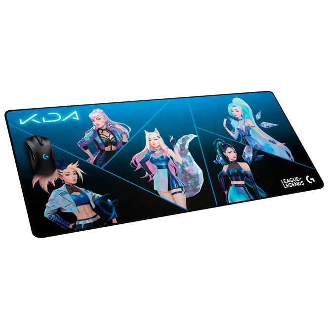 Коврик для игровой мышки Logitech G840 KDA XL Cloth Gaming Mouse Pad