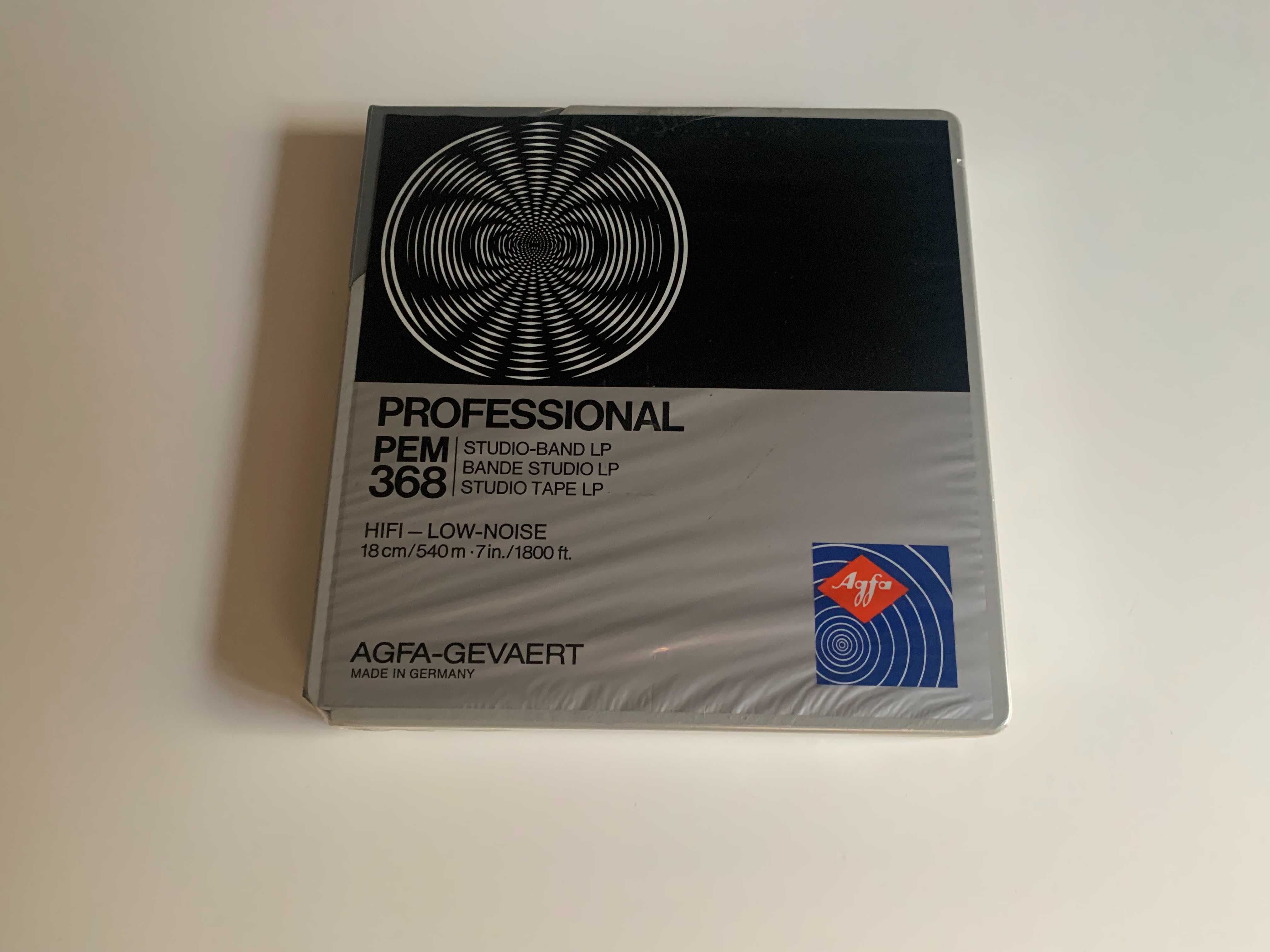 AGFA PEM 368 Profesional , 540m, metal, sigilata ff rara.