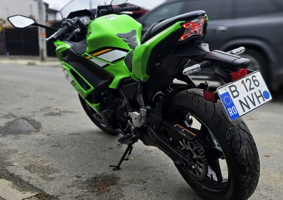 Kawasaki Ninja 650 model 2025, pentru permis A2 sau A, inmatriculata