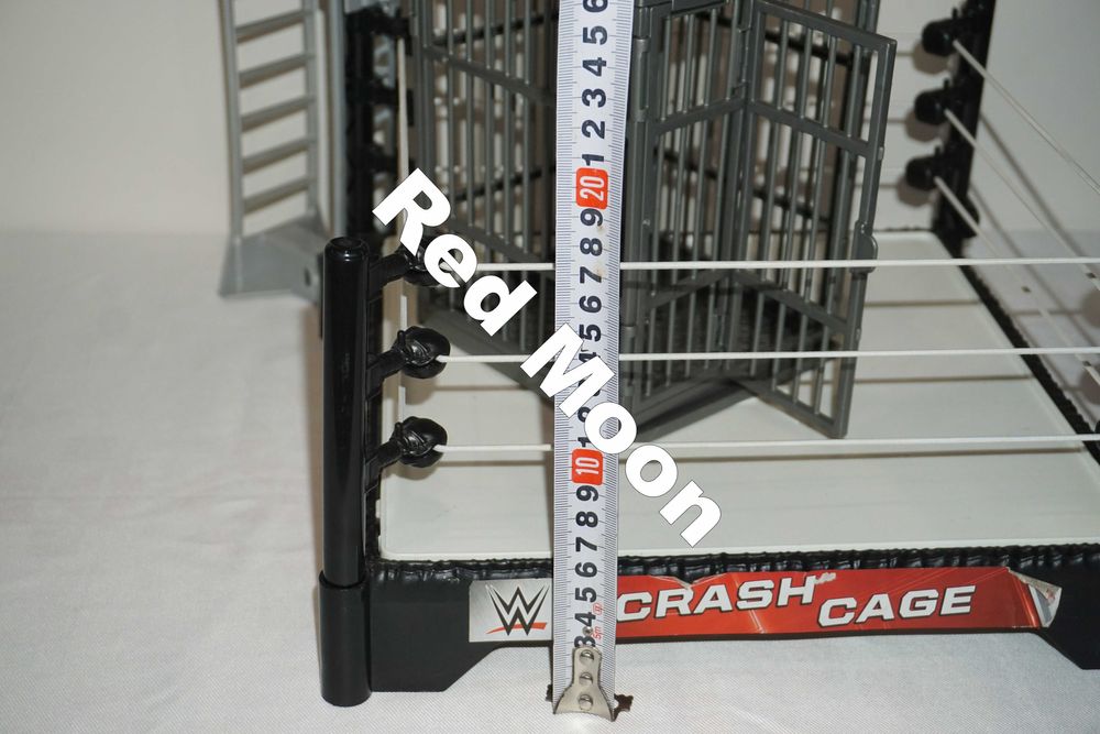 Кеч Ринг с Клетка WWE Crash Cage Wrestling Ring Playset Seat Launchers