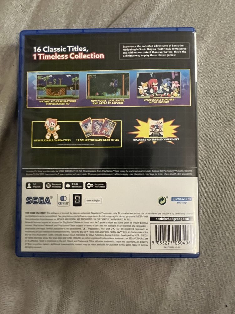 Sonic Origins Plus Playstation 5 Игра