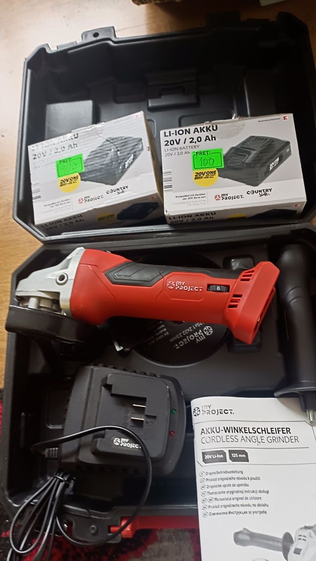 Flex My proiect + 2acumulatori+încărcător +apărători miner preț fix