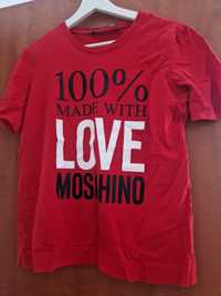 Tricou rosu Love Moschino
