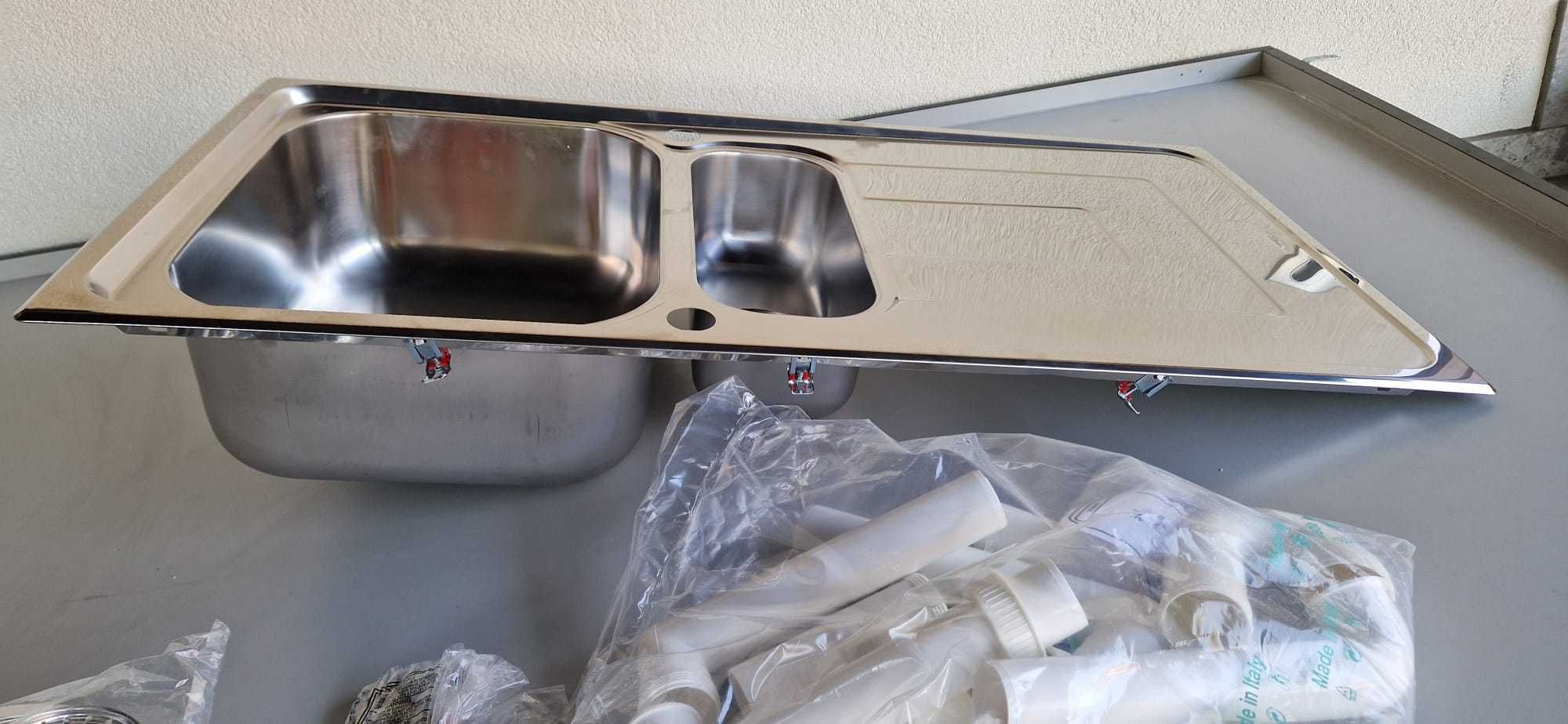 Chiuveta otel inoxidabil, CM, import Italia, noua, outlet, 100x50
