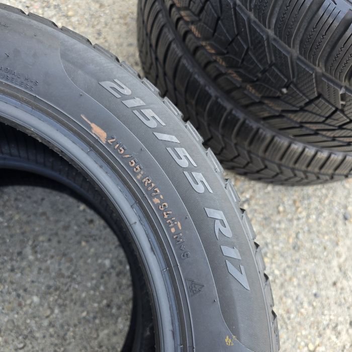2x 215/55/17 M+S PIRELLI 2021 Stare impecabila