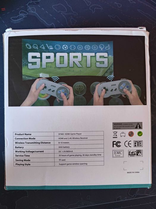 Consola retro SF900, peste 600 jocuri, pentru TV