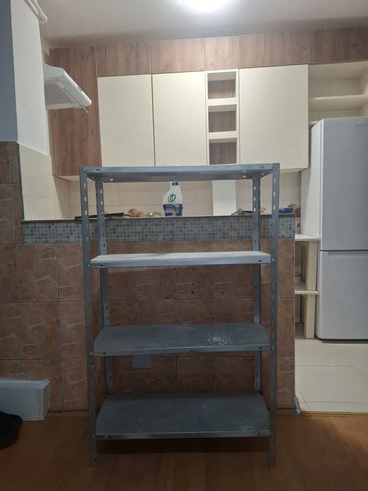 Raft aluminiu cu 4 etajere