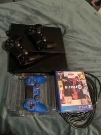 Ps 4 fat 500gb Fifa 21+Fifa14,Need for speed,Ijustice