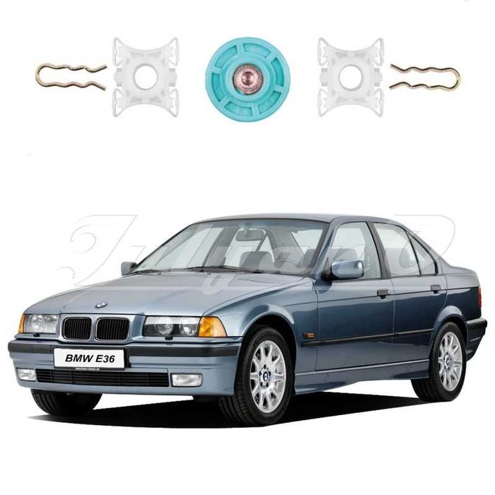 Рем. комплект за предна ел. машинка за стъкло за BMW E36