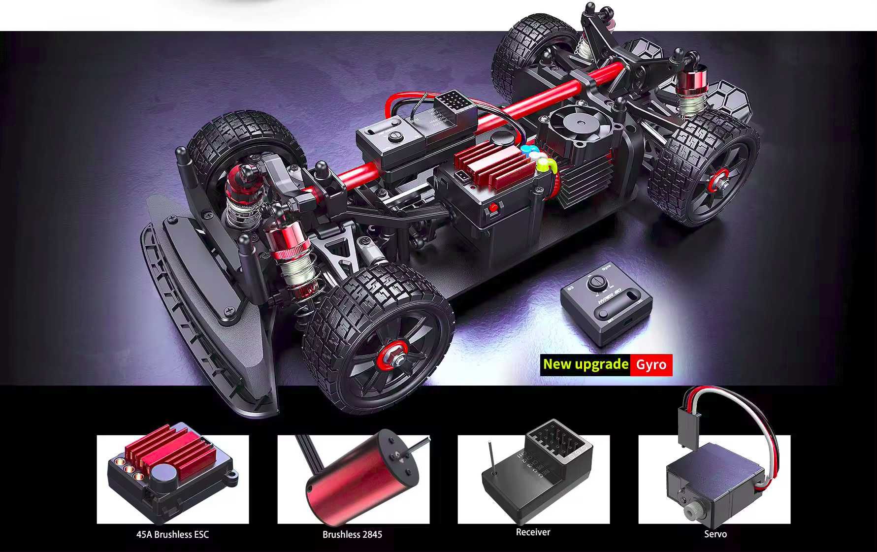 Дрифт Пикап MJX Hyper Go 14301 1:14, brushless, 70км\ч