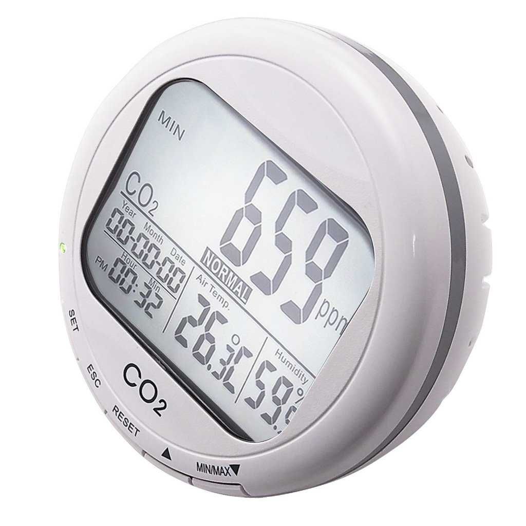 CO87 Настолен монитор за измерване качеството на въздуха в затворени