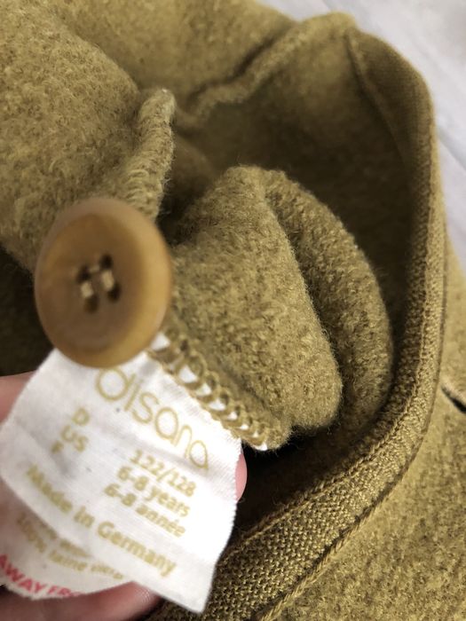 Pantaloni/salopeta Disana boiled wool/lana fiarta 122-128,6-8 ani